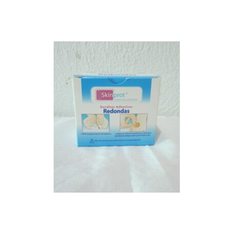JAY102 Banditas Adhesivas Redondas C/100