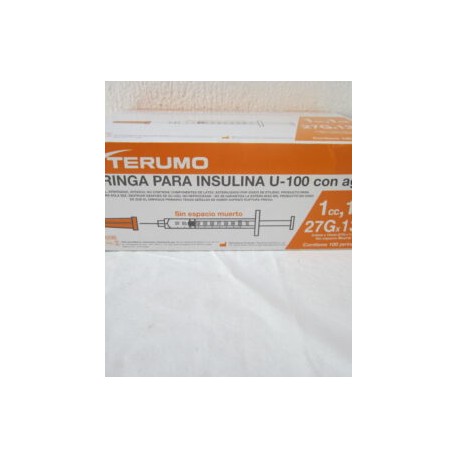 TER102 Jeringa Desechable 1ML.AG27X13M