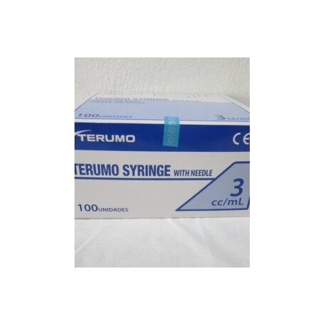 TER105 Jeringa Desechable3ML AG 21X32